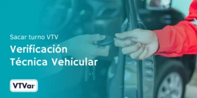 Sacar turno verificación técnica vehicular vtv